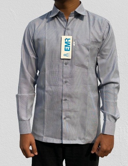 EMR FORMAL MEN SHIRT - Grey