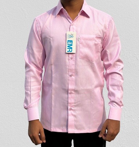 EMR FORMAL MEN SHIRT - pink