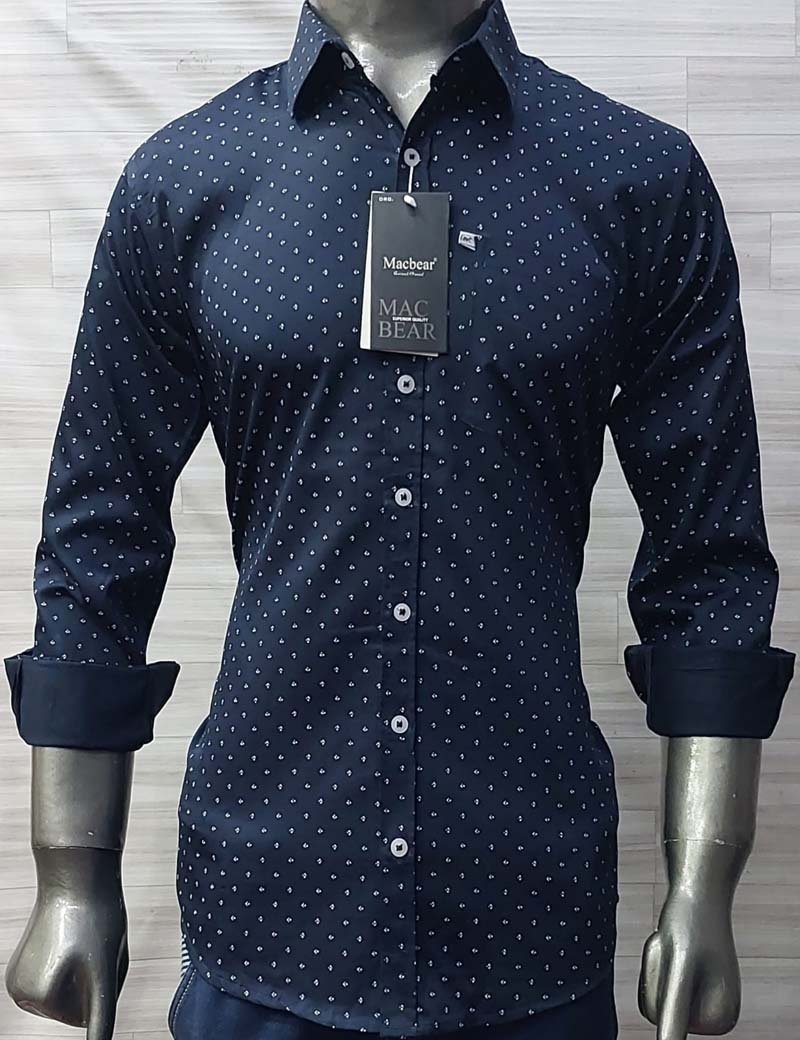 Dotted Full Sleeves Shirt
