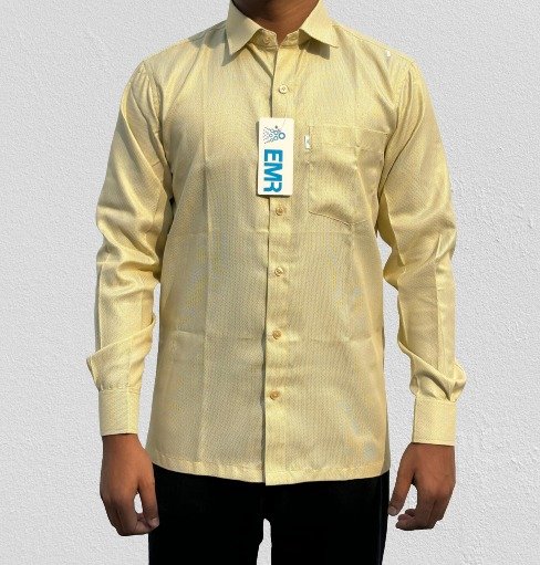 EMR FORMAL MEN SHIRT - Yellow